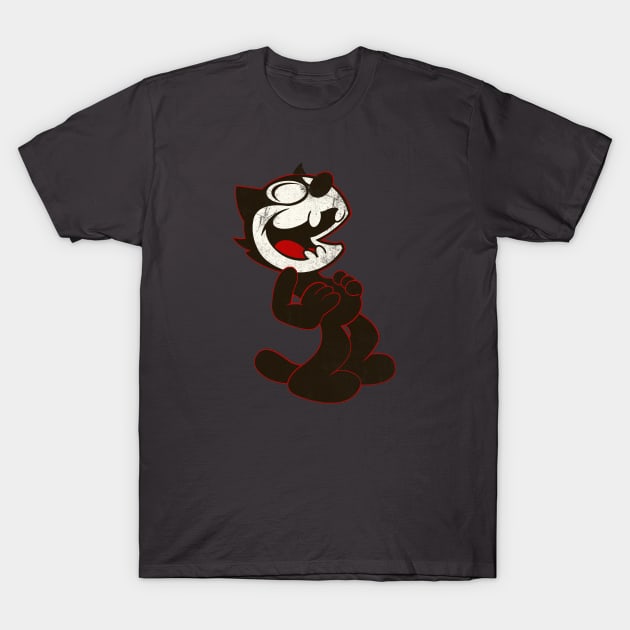 Vintage Original Felix the Cat Laughing T-Shirt by StudioPM71